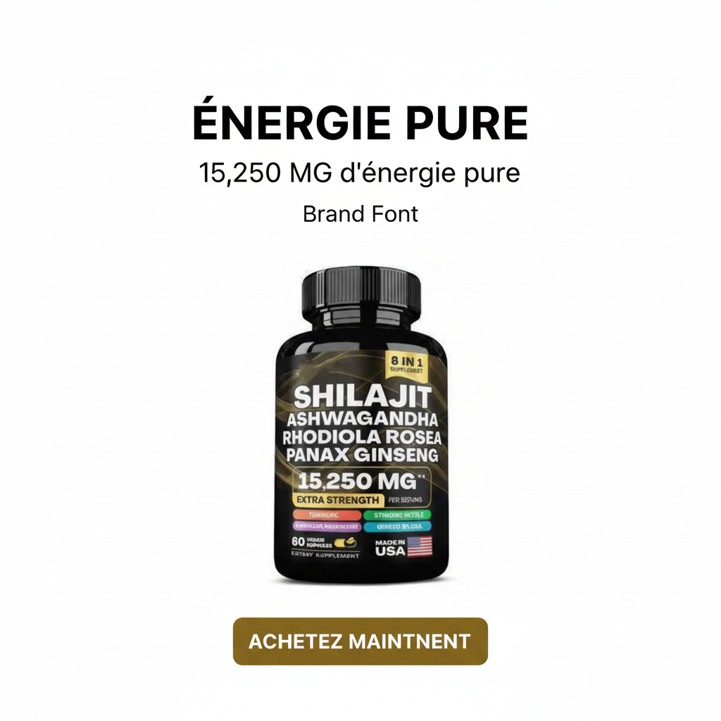 Shilajit – Force & Énergie Naturelle 🇬🇳