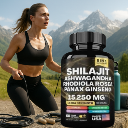 Shilajit – Force & Énergie Naturelle 🇬🇳