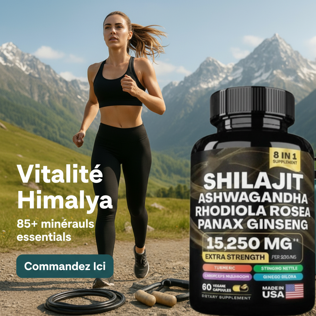 Shilajit – Force & Énergie Naturelle 🇬🇳